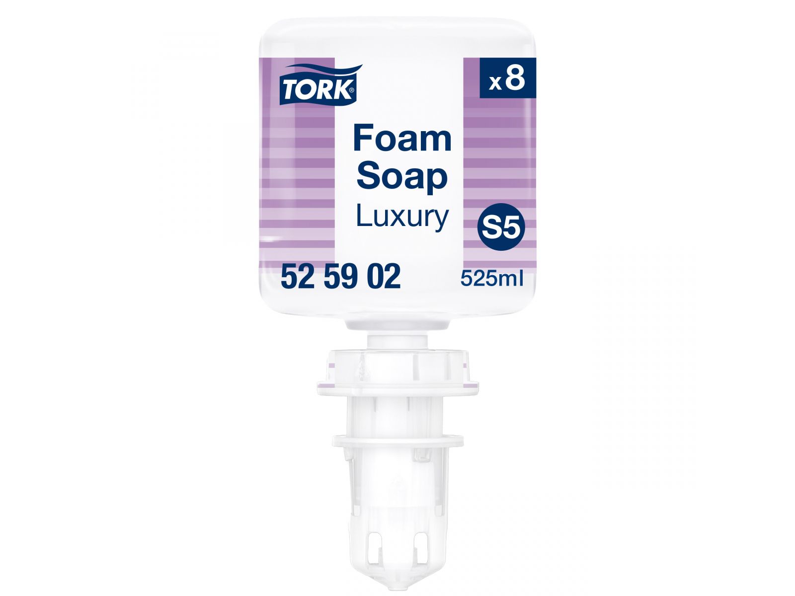 Karton Pianka S5 TORK 525902 LUXURY 8x 525 ml